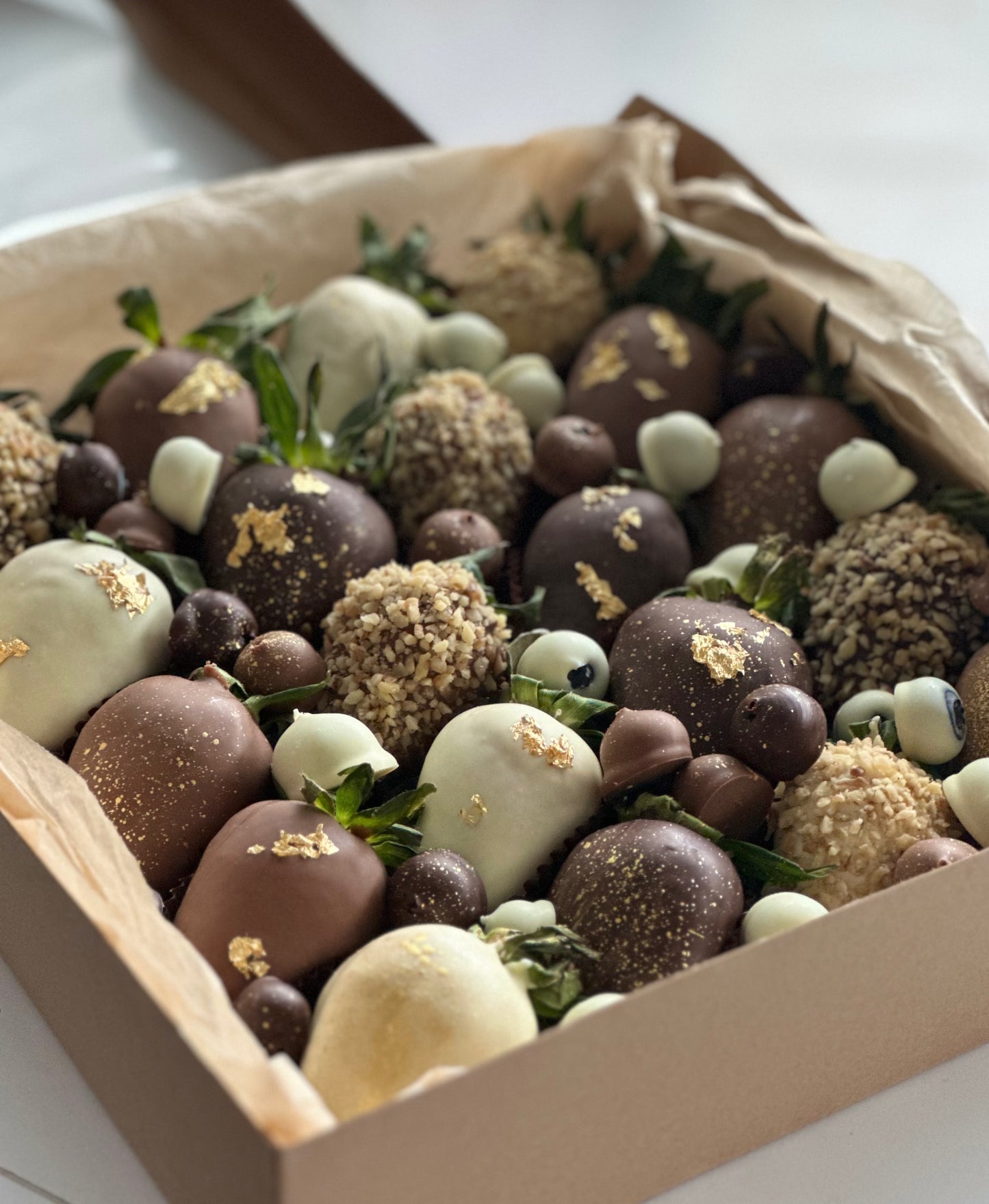 Covered chocolate strawberries