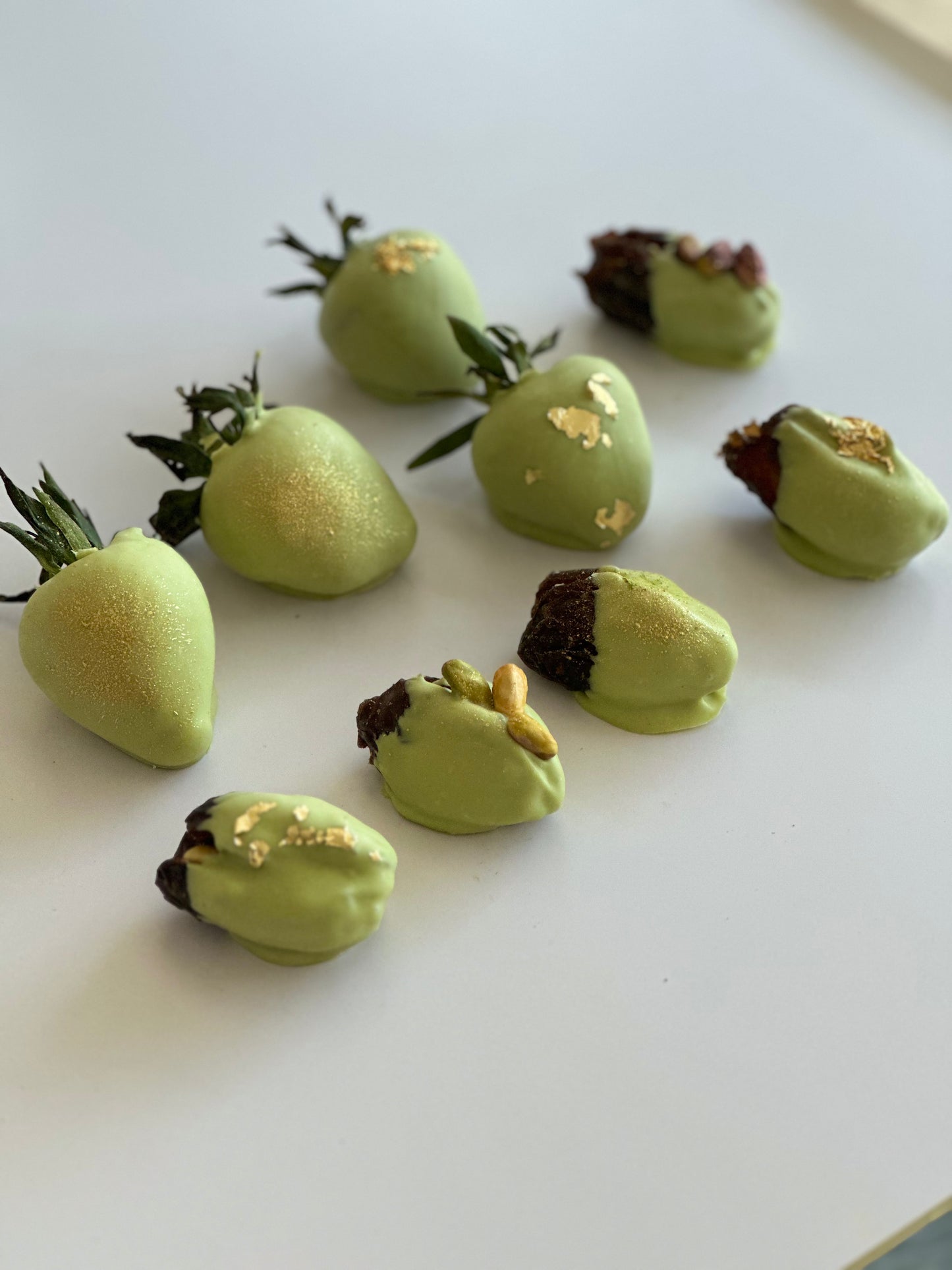 Covered chocolate dates